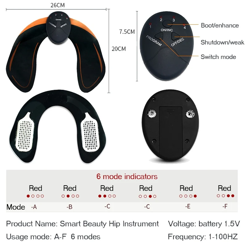EMS Abdominal Hip Muscle Stimulator