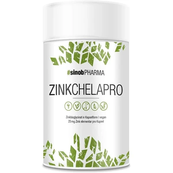 sinob Zink Chelapro 60 Vegane Kapseln