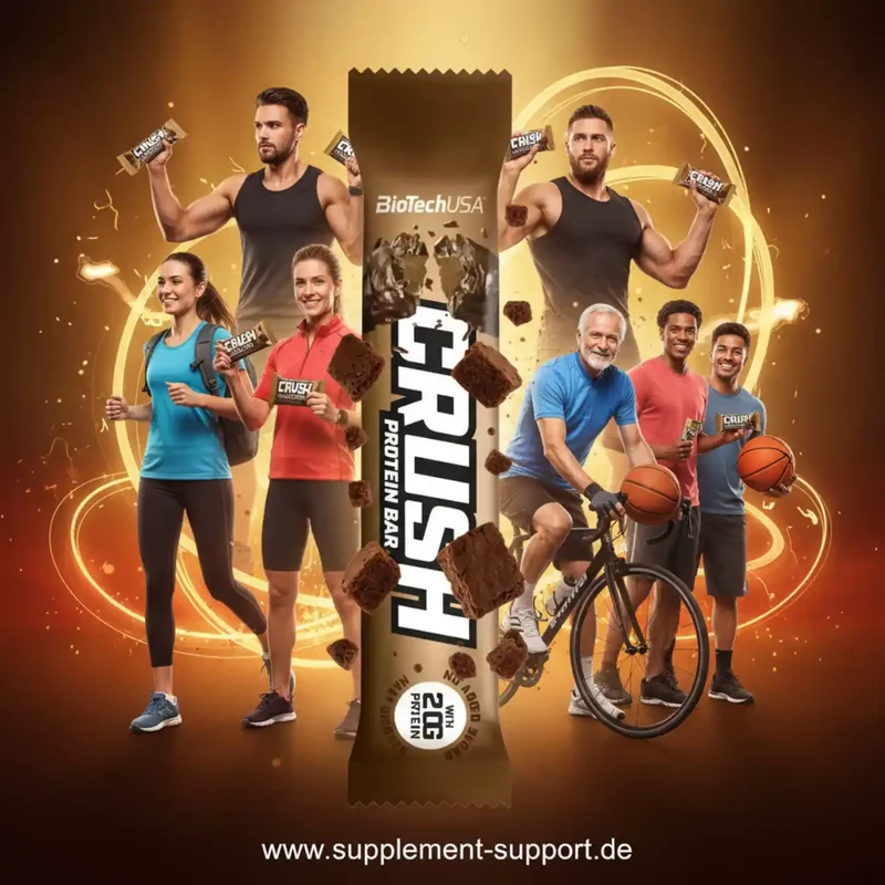 BioTech USA Crush Protein Bar 64g