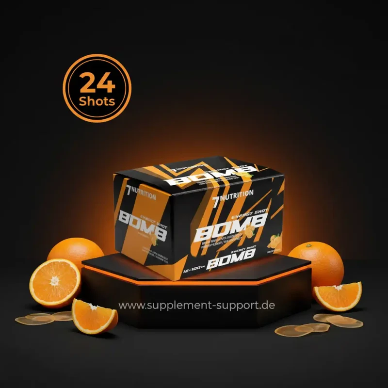 7Nutrition Bomb Energy Pre Workout Booster Shot 24x100ml