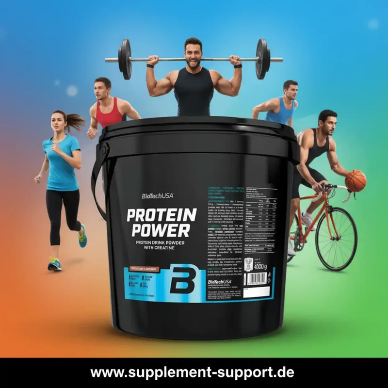 BioTech USA Protein Power, 4000g Eimer