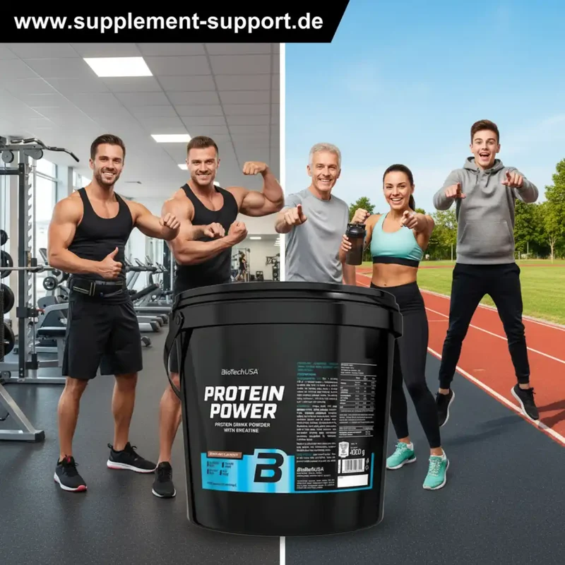 BioTech USA Protein Power, 4000g Eimer