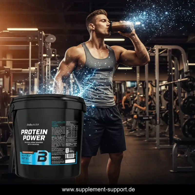 BioTech USA Protein Power, 4000g Eimer
