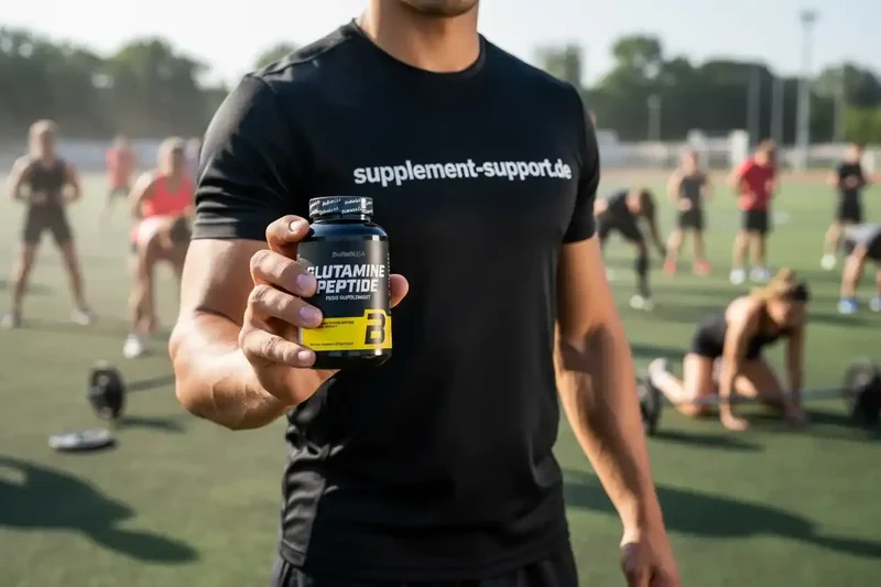 BioTech USA Glutamine Peptide, 180 Kapseln