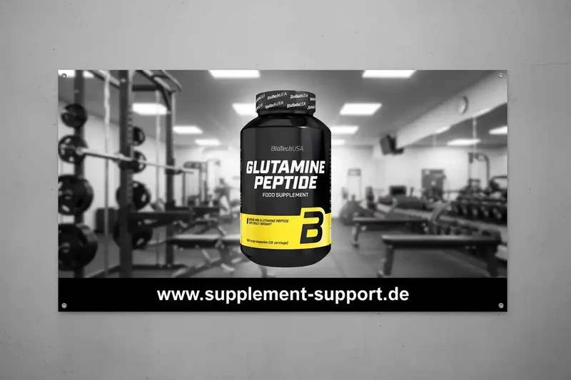 BioTech USA Glutamine Peptide, 180 Kapseln