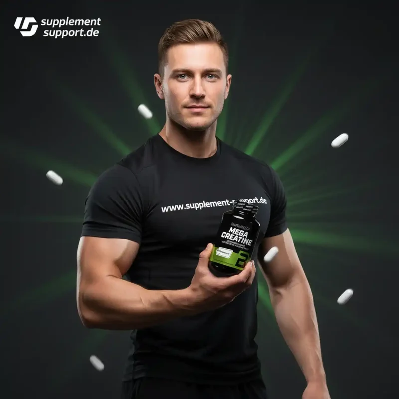 Biotech USA Mega Creatine 120 Megakapseln