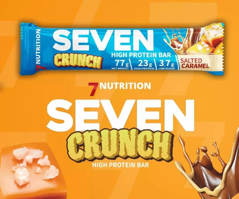 7NUTRITION SEVEN CRUNCH HIGH PROTEIN BAR 77g