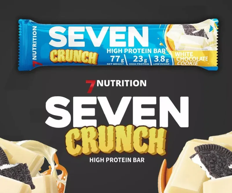 7NUTRITION SEVEN CRUNCH HIGH PROTEIN BAR 77g