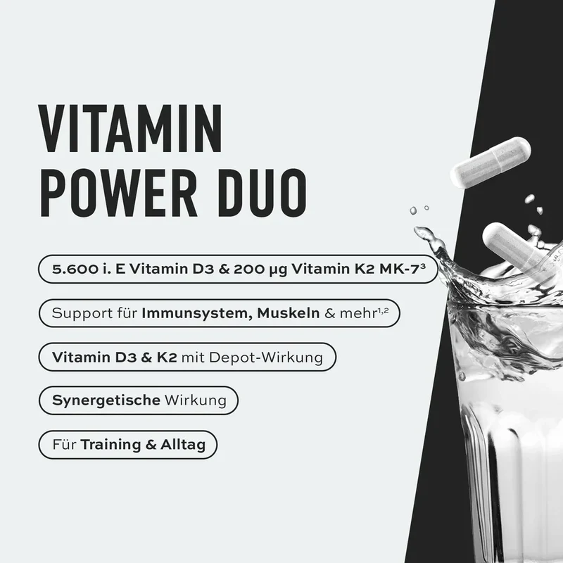 ESN Vitamin D3 + K2 Depot 120 Kapseln 5600i.e.
