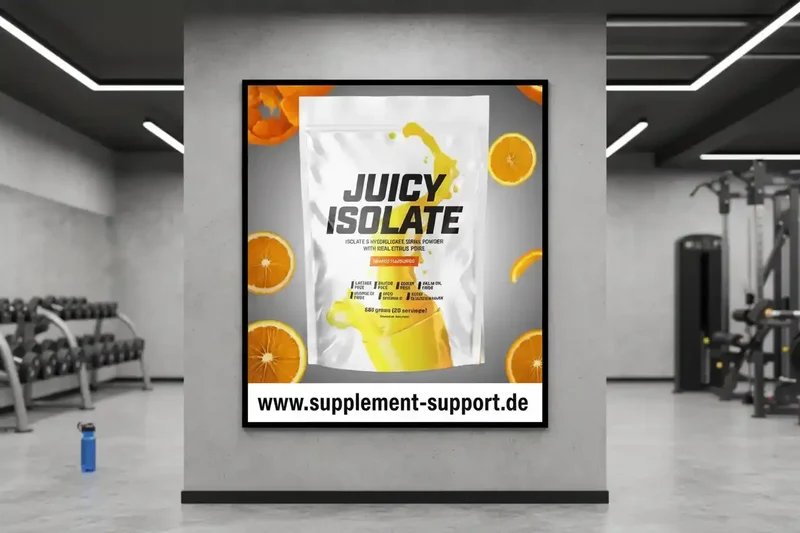 BioTech USA Juicy Protein Isolate - 500 g Orange