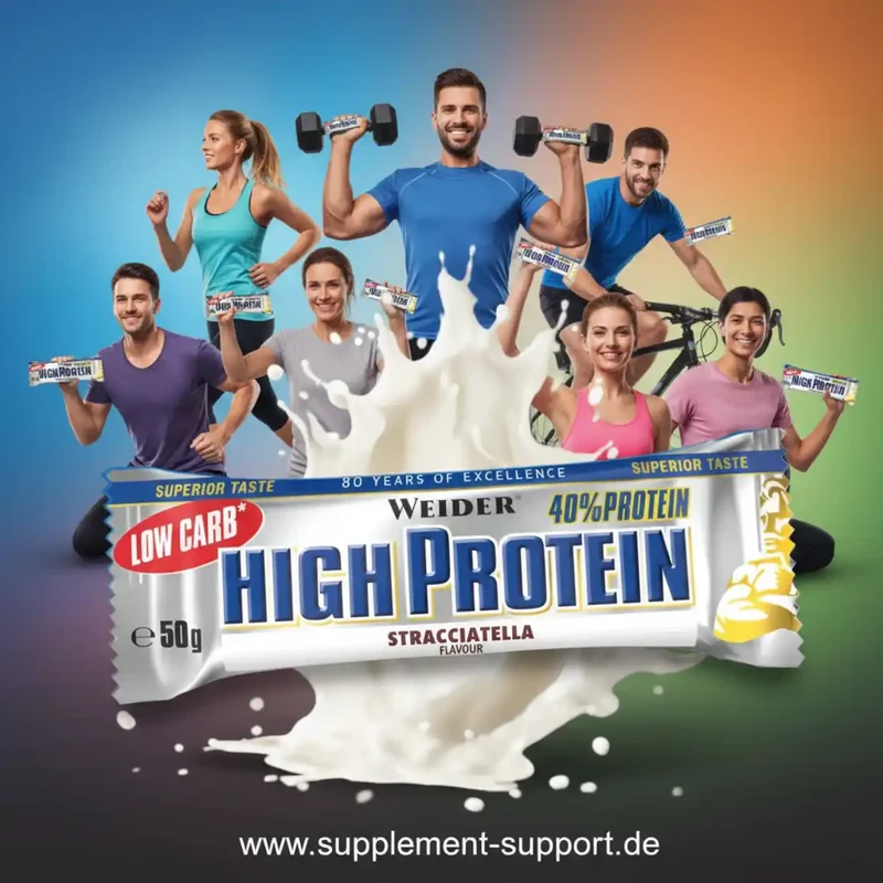 WEIDER HIGH PROTEIN BAR 50g RIEGEL