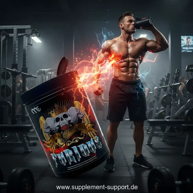 MUSCLE CLINIC® FURIOUS Pre Workout Booster 450g