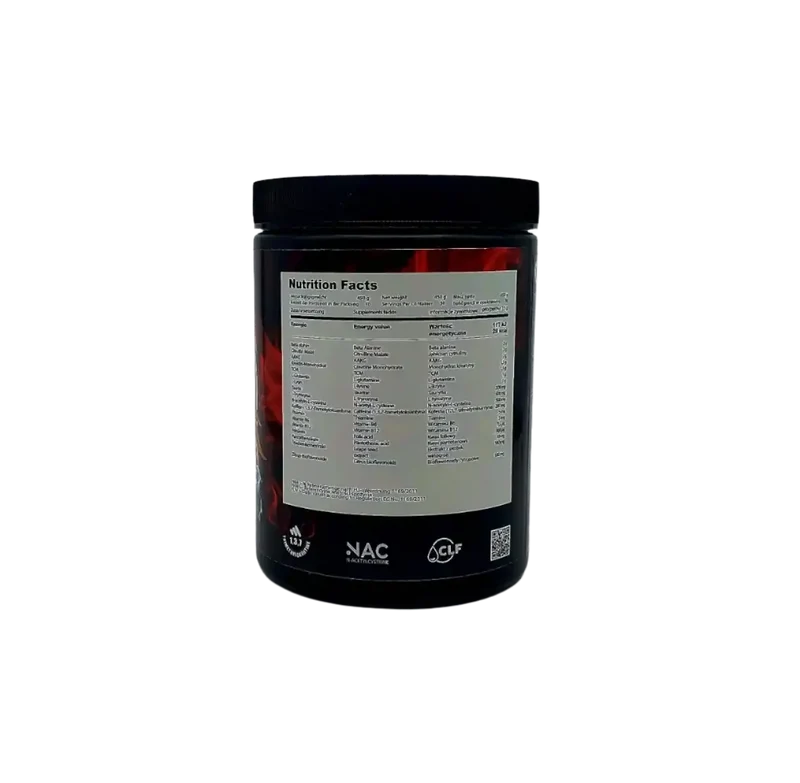 MUSCLE CLINIC® FURIOUS Pre Workout Booster 450g