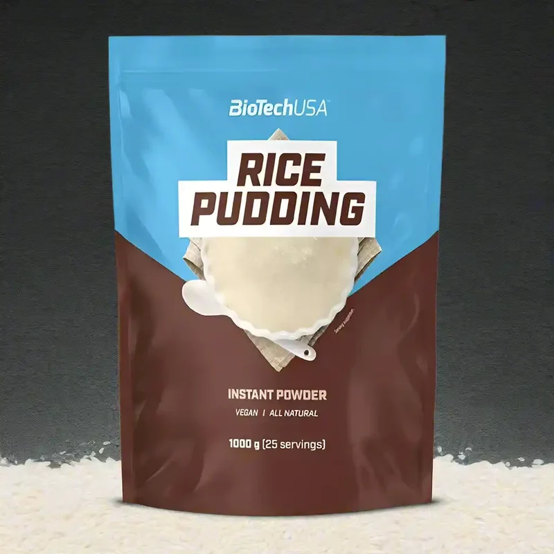 BIOTECH USA INSTANT RICE PUDDING l 1000g Tüte