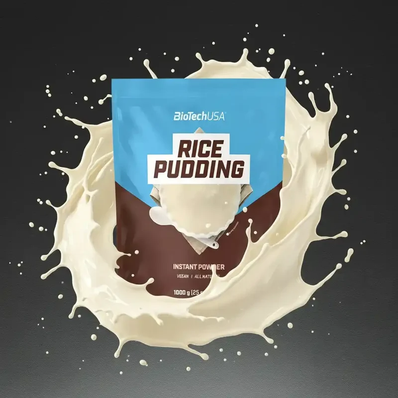 BIOTECH USA INSTANT RICE PUDDING l 1000g Tüte