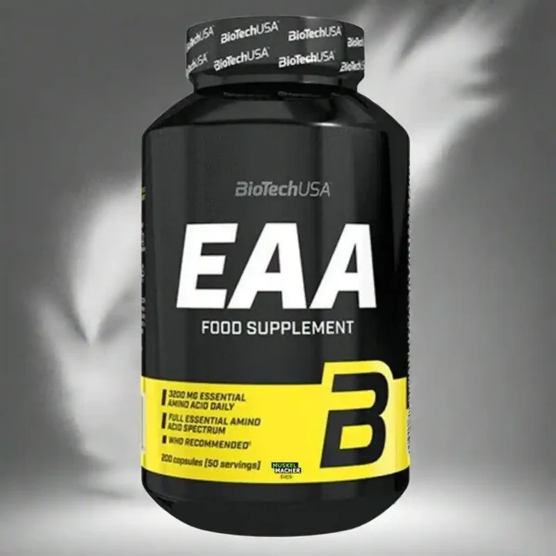 BioTech USA EAA - 200 Caps - Essentielle Aminosäuren - hoch Dosiert