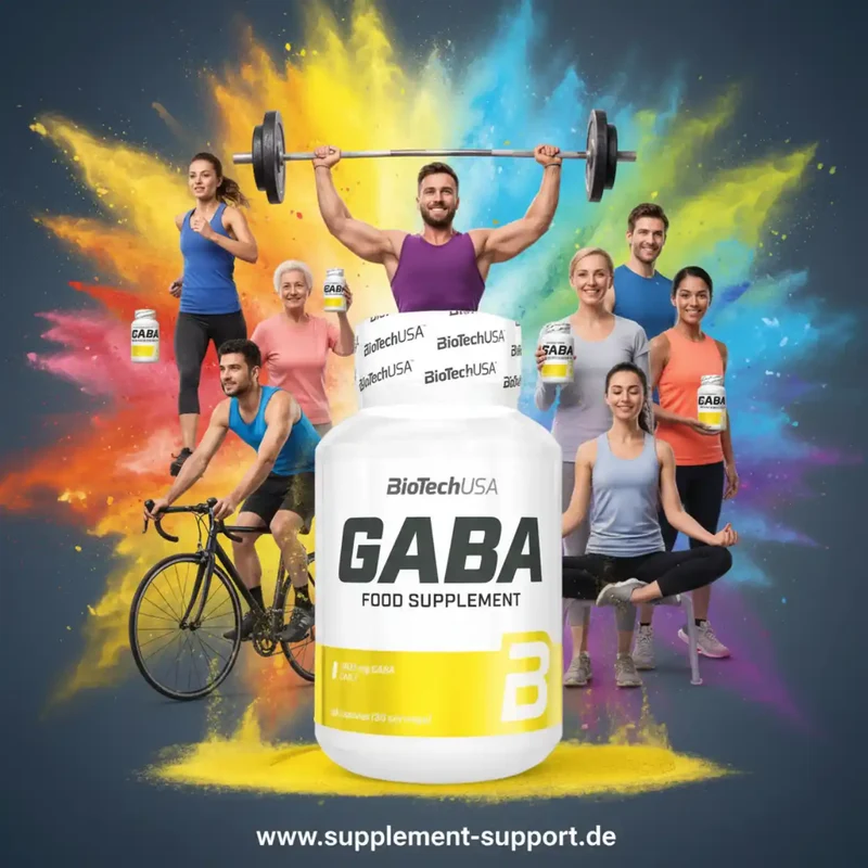 BioTech USA GABA - 60 Kapseln 500mg