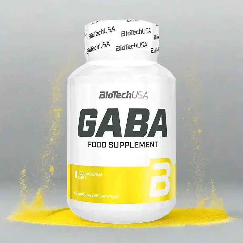BioTech USA GABA - 60 Kapseln 500mg
