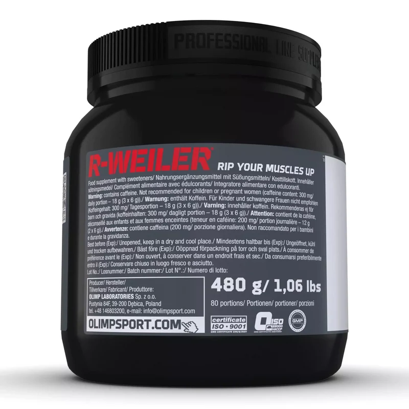 Olimp R-Weiler 480g Pre Workout