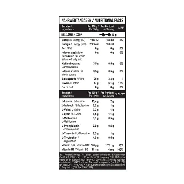 MST Nutrition EAA & BCAA 520g