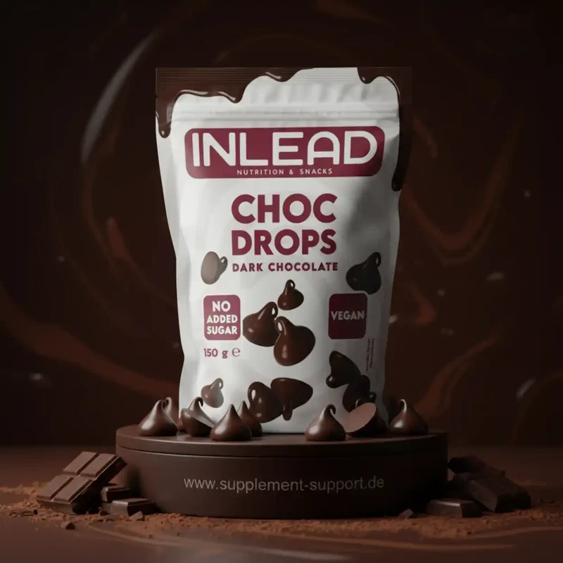 Inlead Choc Drops 150g - Vegan