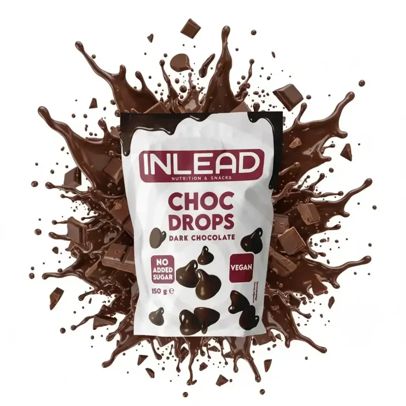 Inlead Choc Drops 150g - Vegan