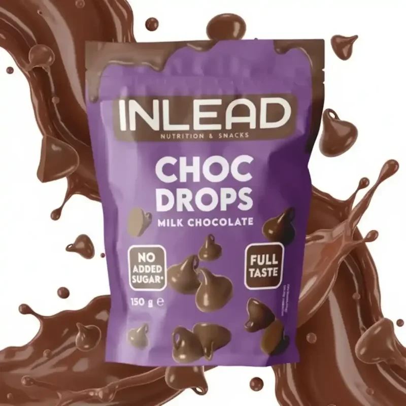 Inlead Choc Drops 150g - Vegan