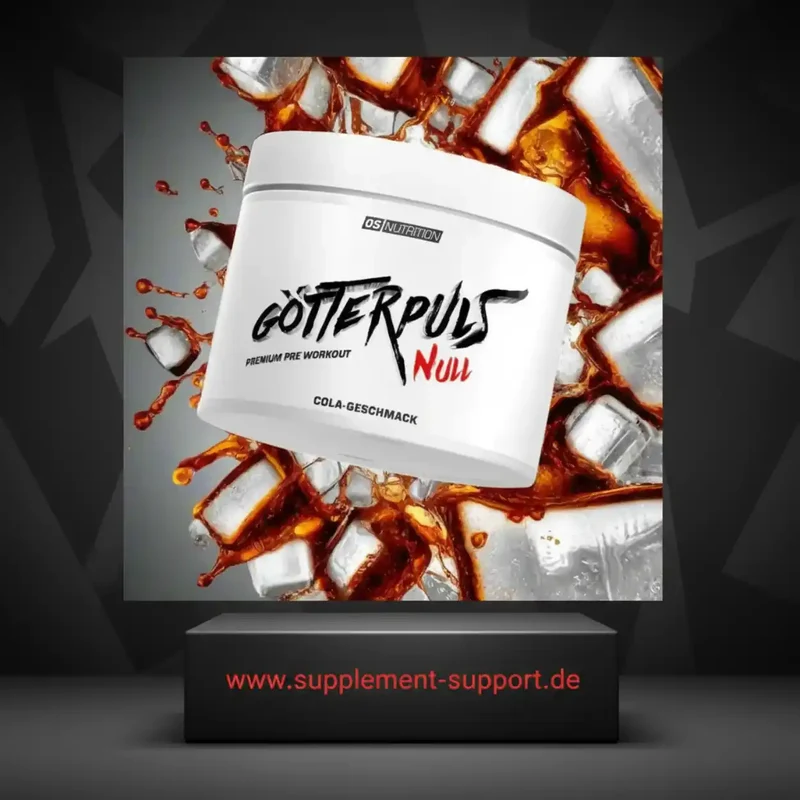 OS Nutrition Götterpuls® NULL Pre Workout Booster 300g STIM FREE