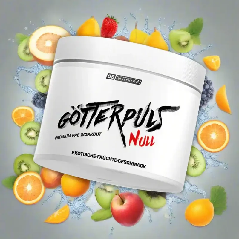 OS Nutrition Götterpuls® NULL Pre Workout Booster 300g STIM FREE