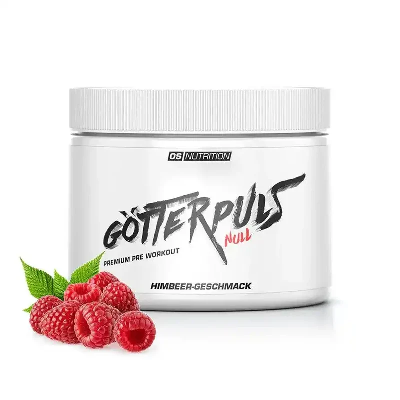 OS Nutrition Götterpuls® NULL Pre Workout Booster 300g STIM FREE