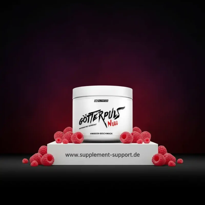 OS Nutrition Götterpuls® NULL Pre Workout Booster 300g STIM FREE