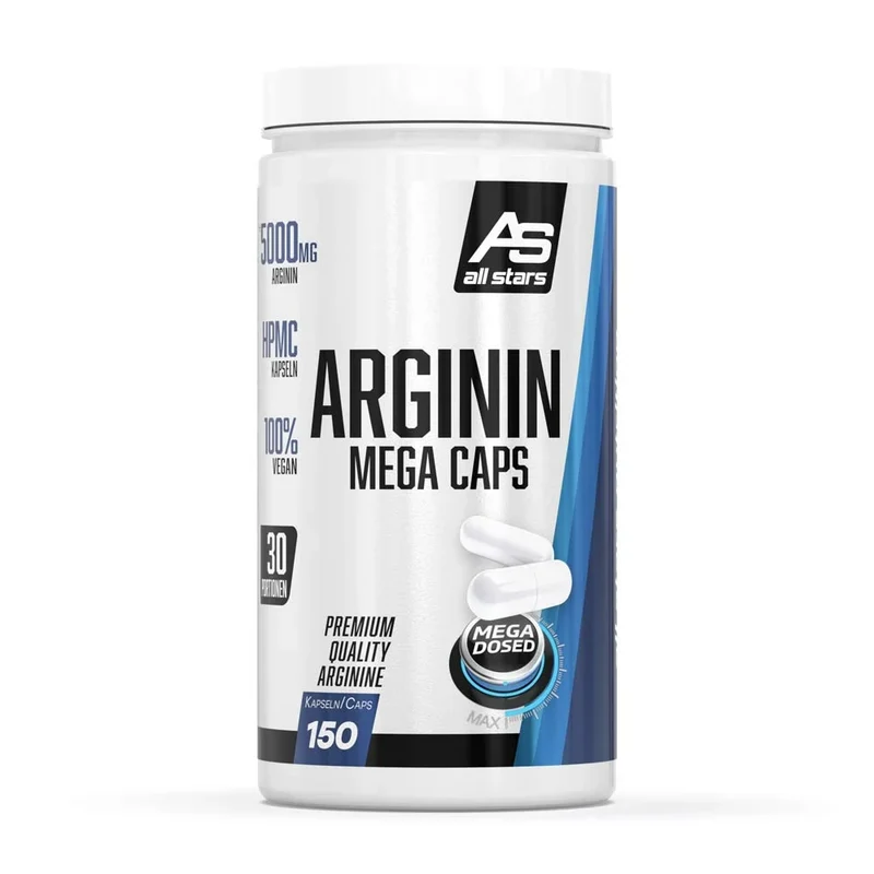 All Stars Arginin Mega Caps 150 Kapseln