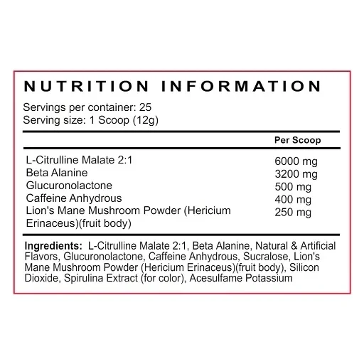 Psycho Pharma Edge of Insanity 295g