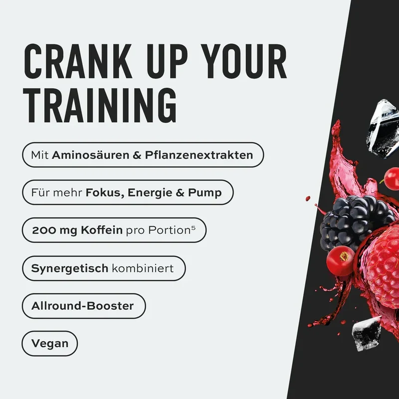 ESN CRANK PRE Workout Booster 380g
