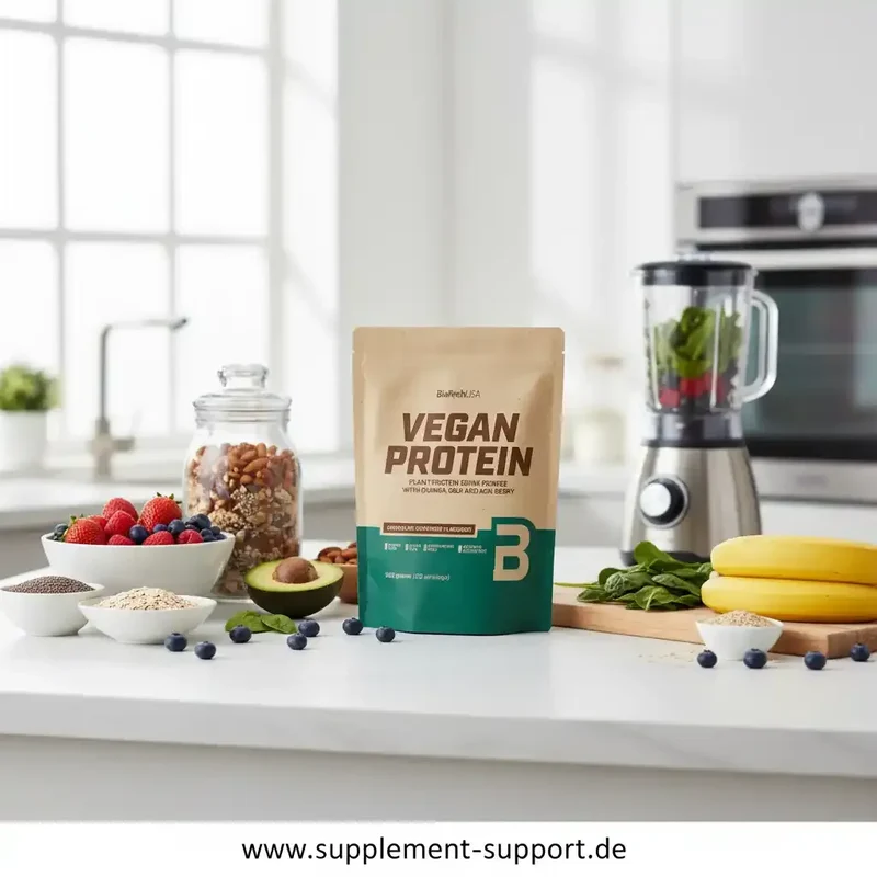 BioTech USA Vegan Protein Pulver 500g