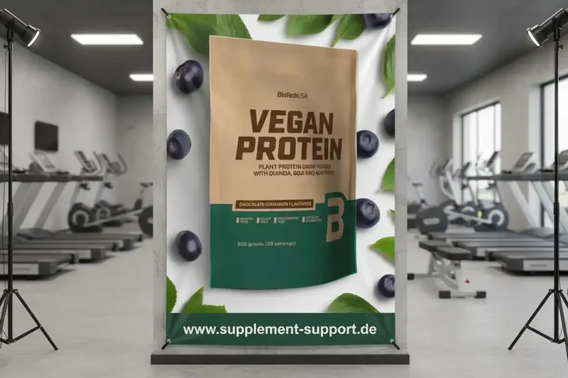 BioTech USA Vegan Protein Pulver 500g