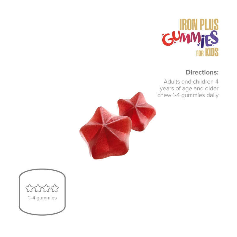 Iron Plus Gummies for Kids