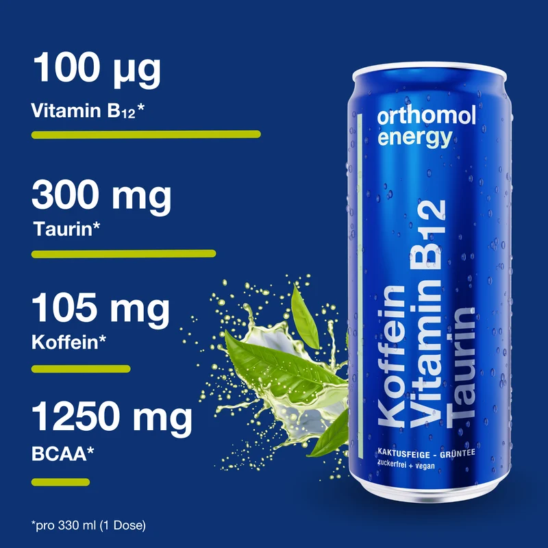 Orthomol Energy - Energy-Drink mit Vitamin B12 & Koffein