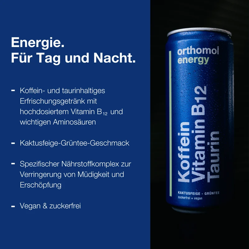 Orthomol Energy - Energy-Drink mit Vitamin B12 & Koffein