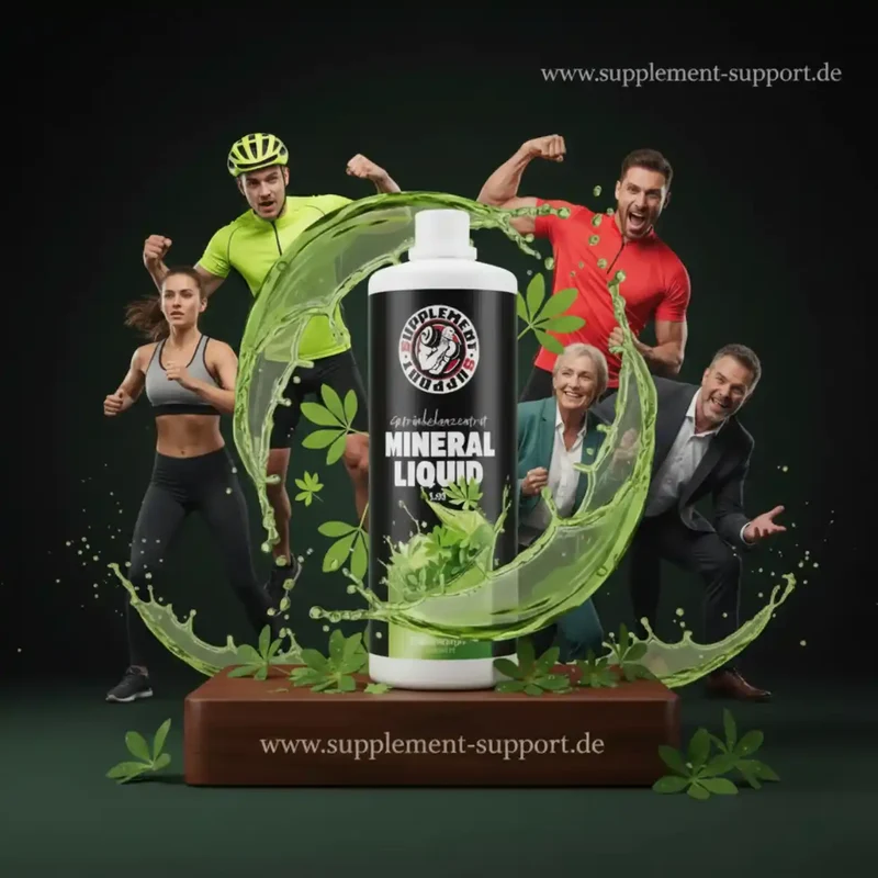 Low Carb Vital Drink Mineral Drink Konzentrat Sirup 1Liter - Supplement Support