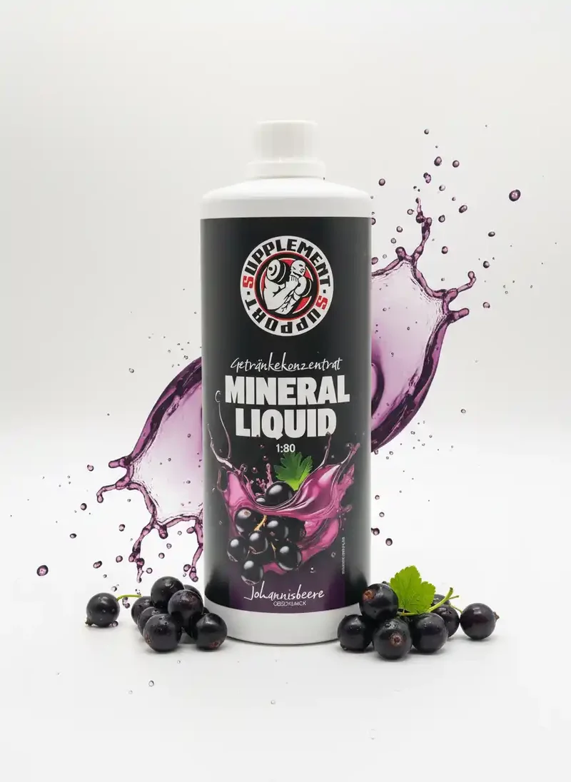 Low Carb Vital Drink Mineral Drink Konzentrat Sirup 1Liter - Supplement Support