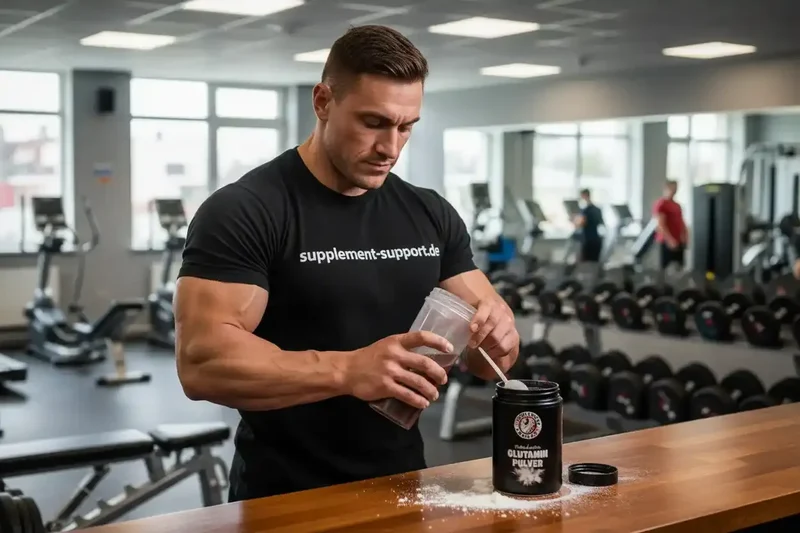 Supplement Support L-Glutamin Pulver 500g