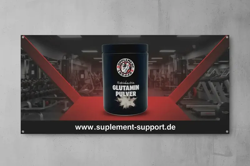 Supplement Support L-Glutamin Pulver 500g