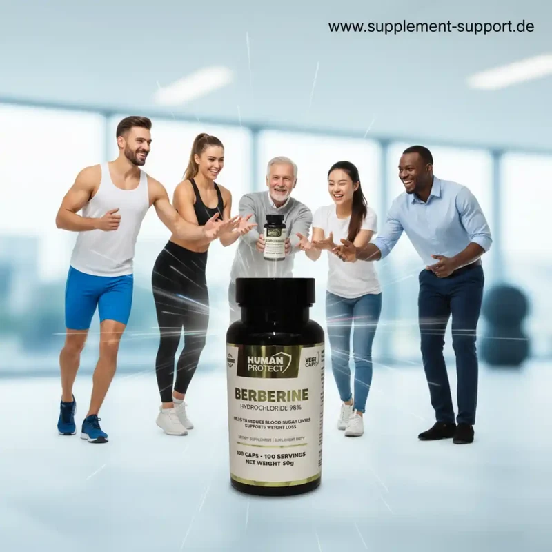 HP Berberine HCL Stack 100 Kapseln 400mg
