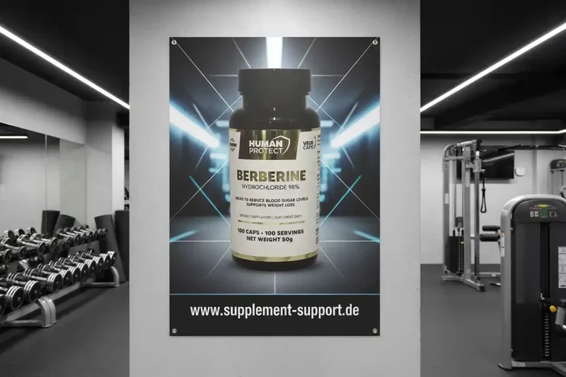 HP Berberine HCL Stack 100 Kapseln 400mg