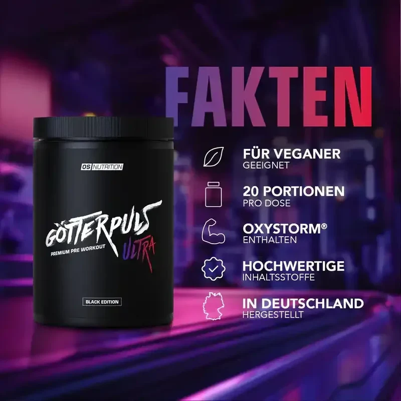 Götterpuls ULTRA - Premium Pre Workout 480g