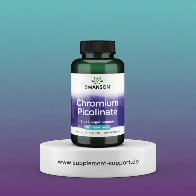SWANSON Chromium Picolinate 200 Kapseln 200mcg Chrom