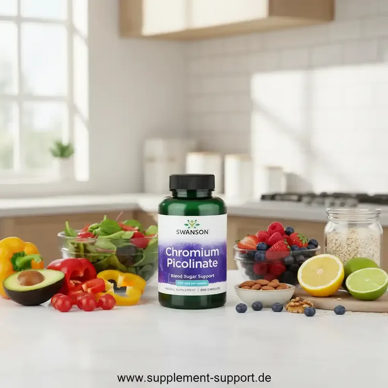 SWANSON Chromium Picolinate 200 Kapseln 200mcg Chrom