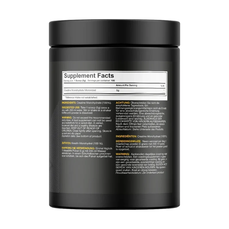 Dedicated Nutrition Creatine Monohydrate 500g
