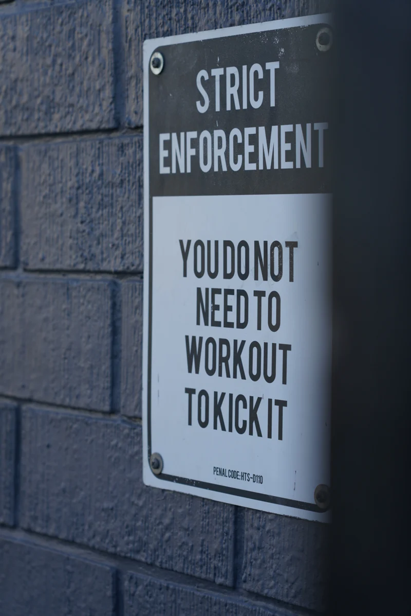 HTS Parking Sign